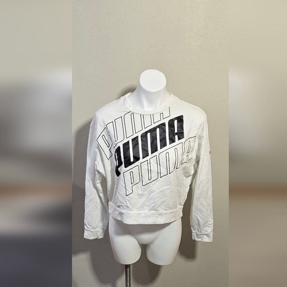Puma Cropped Sweater Women's Size Small